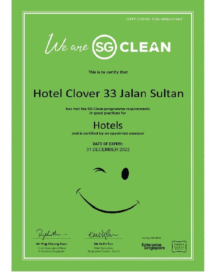 Hotel Clover 33 Jalan Sultan Singapore Buitenkant foto